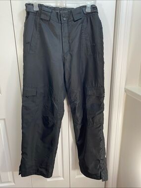 Men's Snow Pants, Ocean & Earth PRO Series, Ski or Snowboard, Cargo Style, L
